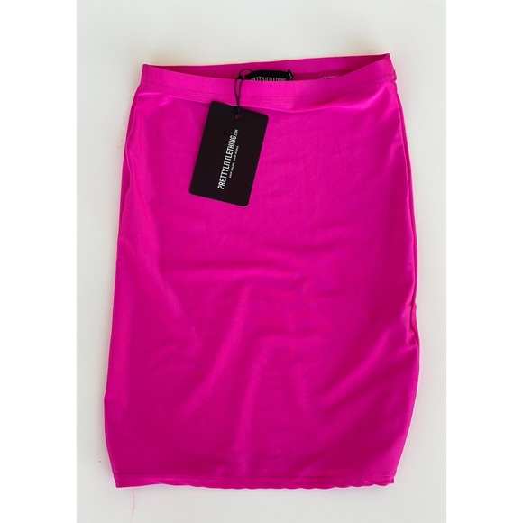Neon Mini Skirt XS - Picture 2 of 5